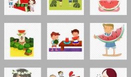 两个儿童吃瓜素材视频,两位萌娃趣味吃瓜瞬间