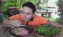 泰国小哥吃蛇瓜视频,惊险滋味大揭秘！